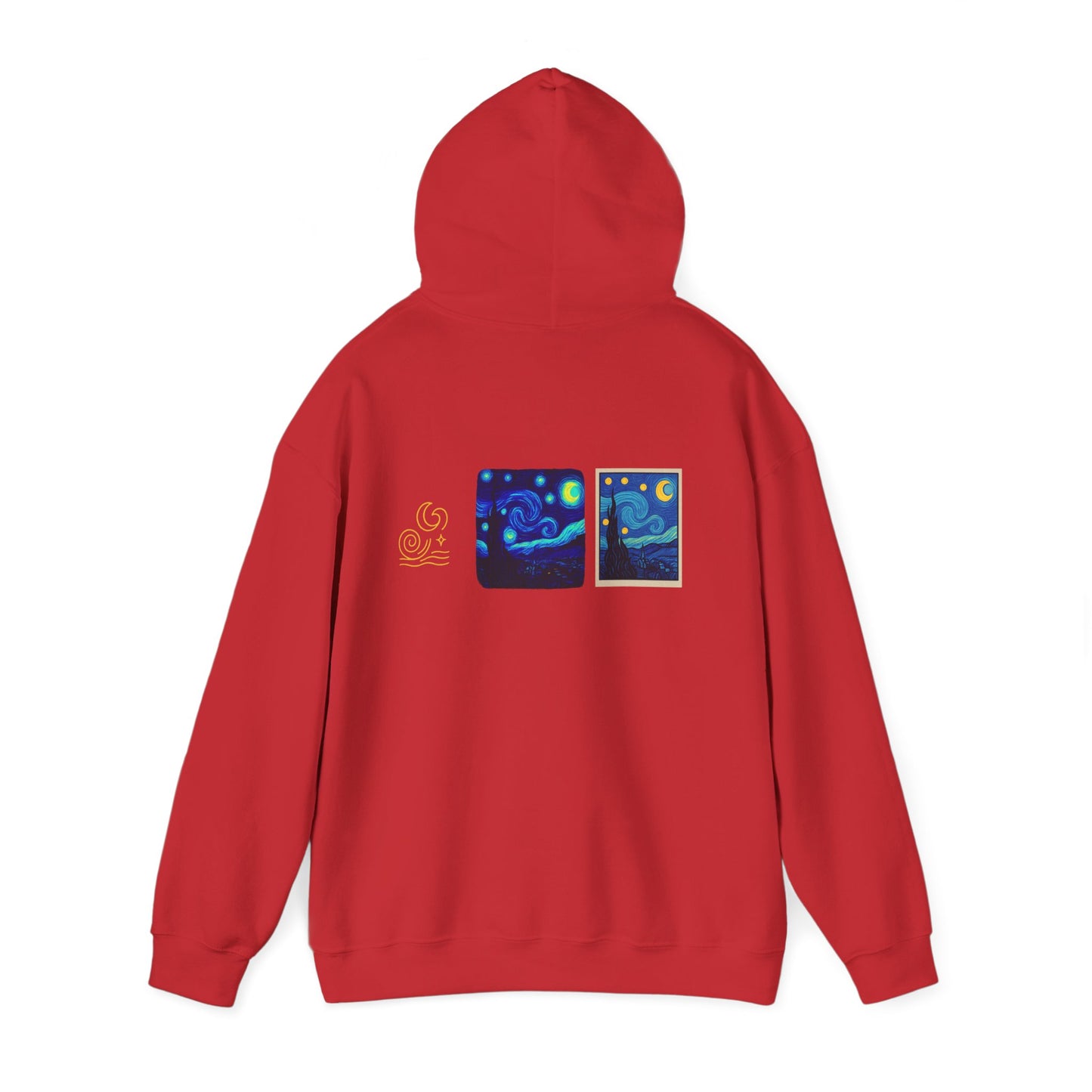 Artistic Hoodie with Classic Masterpieces | Unisex Heavy Blend Sweatshirt, Gift for Art Lovers, Cozy Artistic Apparel, Vintage Art, [...]