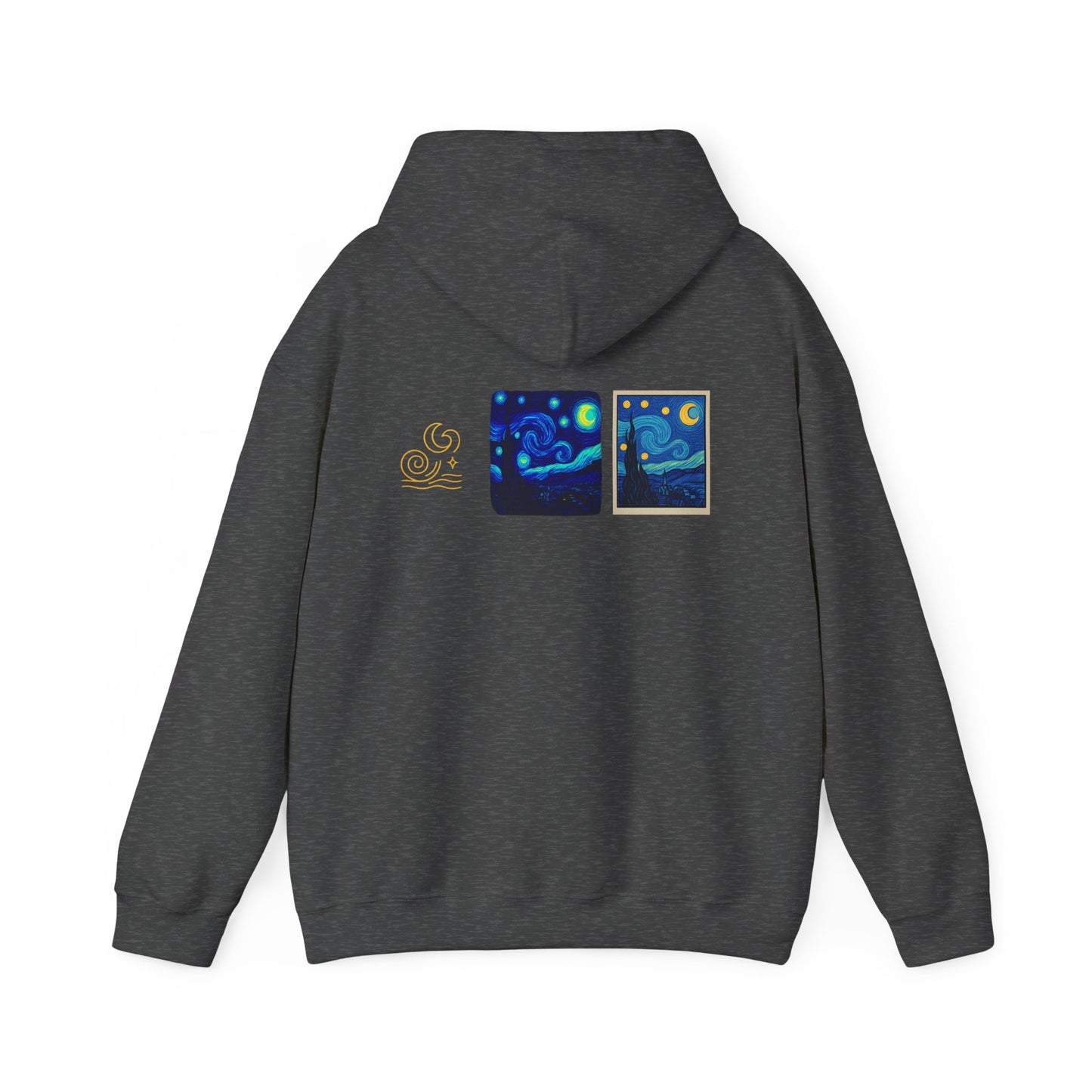 Artistic Hoodie with Classic Masterpieces | Unisex Heavy Blend Sweatshirt, Gift for Art Lovers, Cozy Artistic Apparel, Vintage Art, [...]
