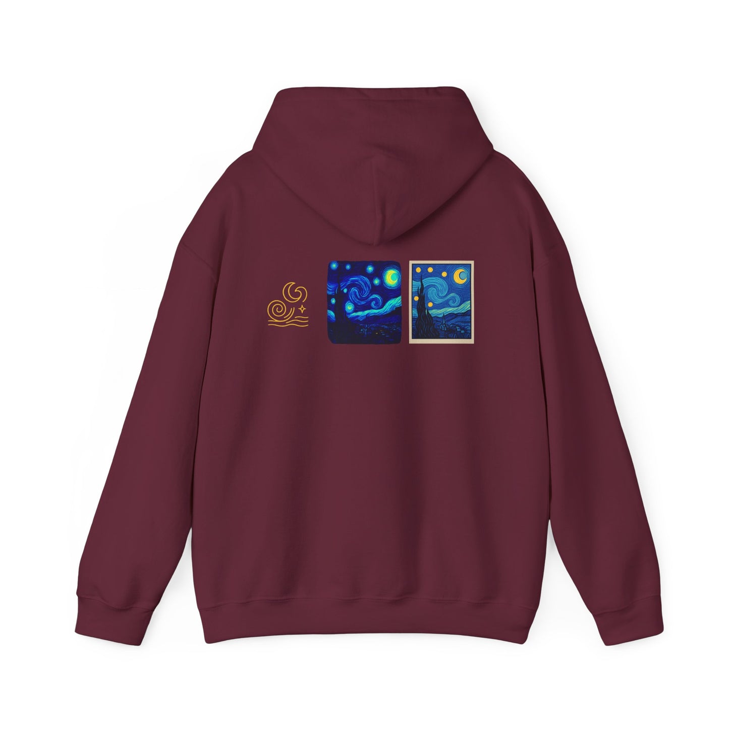 Artistic Hoodie with Classic Masterpieces | Unisex Heavy Blend Sweatshirt, Gift for Art Lovers, Cozy Artistic Apparel, Vintage Art, [...]