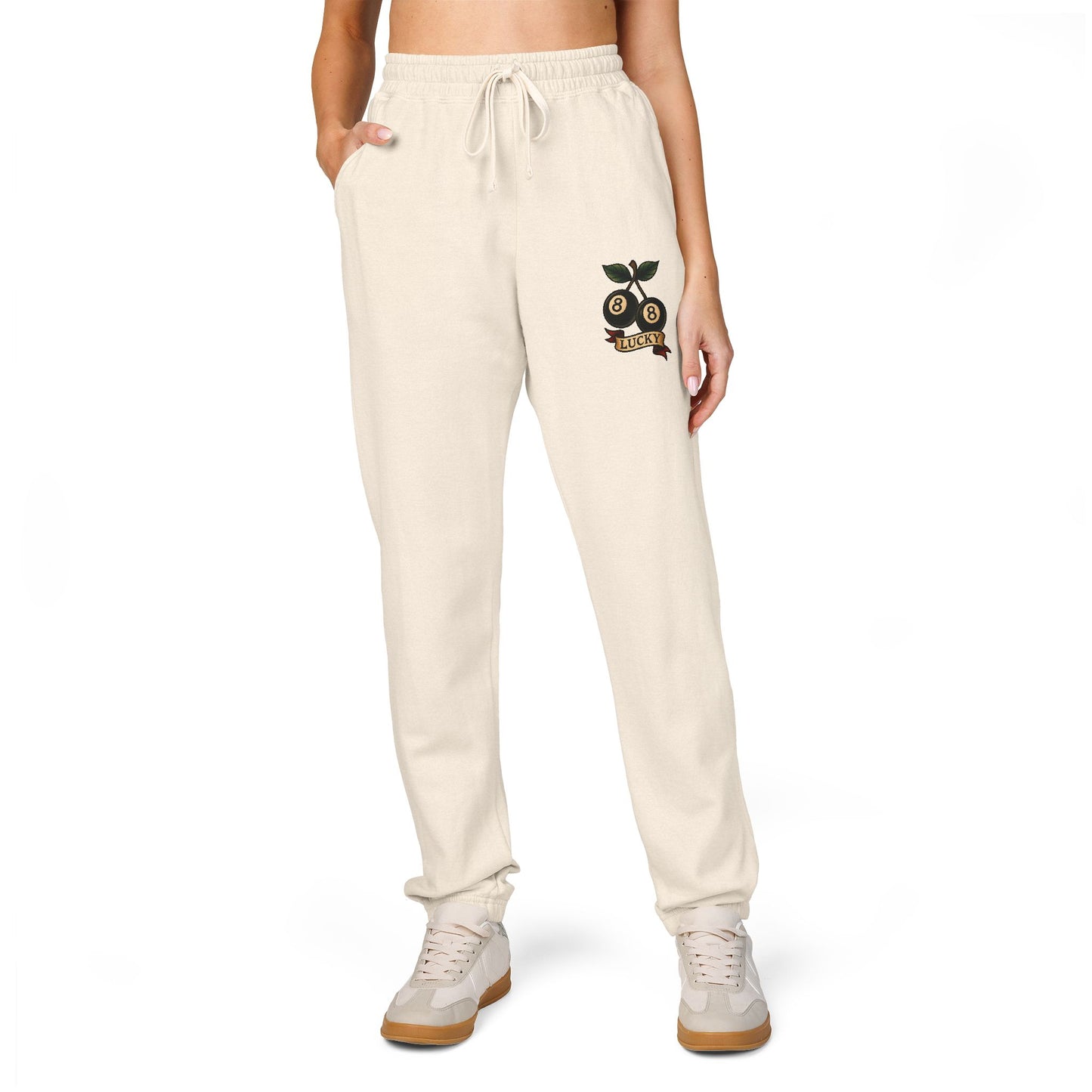 Garment-Dyed Fleece Sweatpants with Fun Design - Cozy Loungewear for Trendy Relaxation, Perfect for Home and Gifts, Designed for [...]