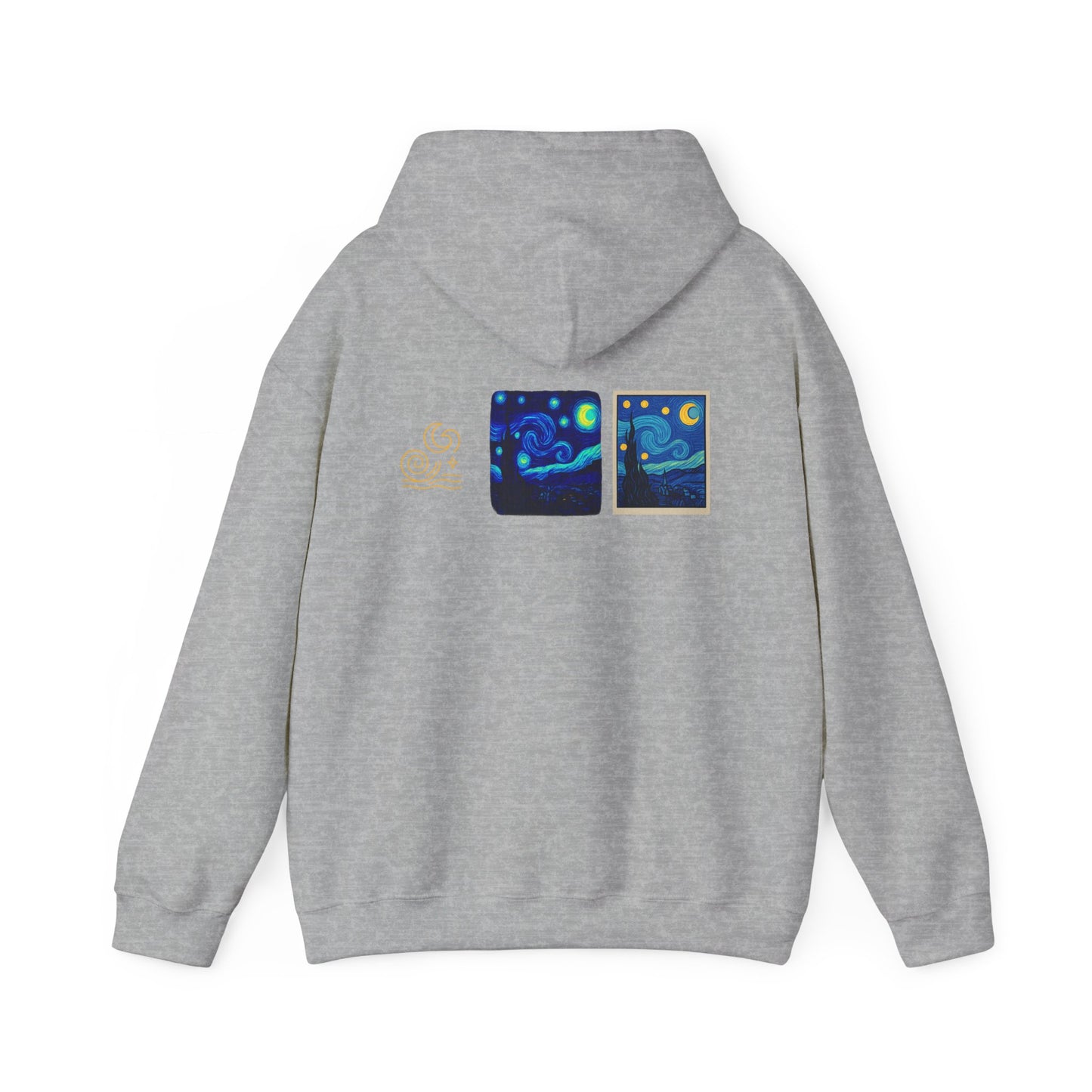 Artistic Hoodie with Classic Masterpieces | Unisex Heavy Blend Sweatshirt, Gift for Art Lovers, Cozy Artistic Apparel, Vintage Art, [...]