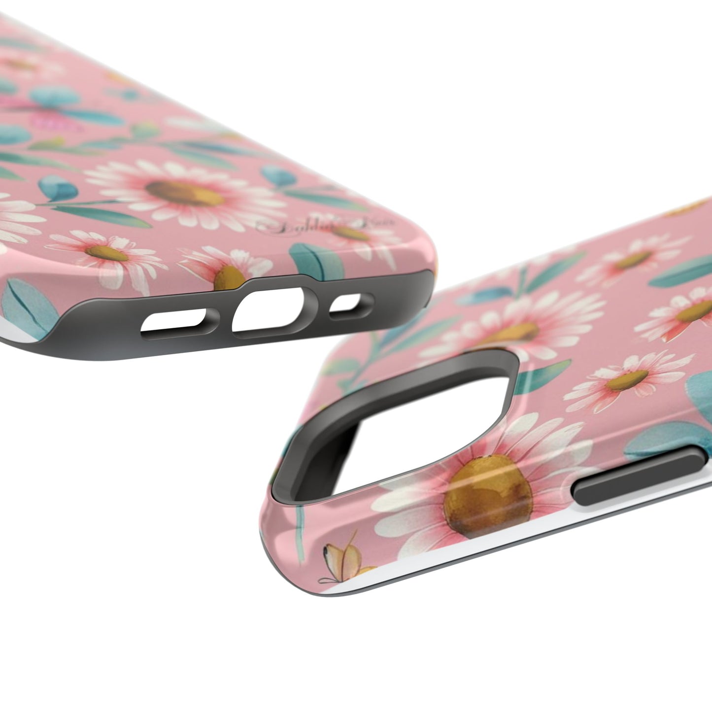 Floral Impact-Resistant Phone Case, Protective Cover for iPhone, Cute Design for Nature Lovers, Gift for Her, Summer Accessory