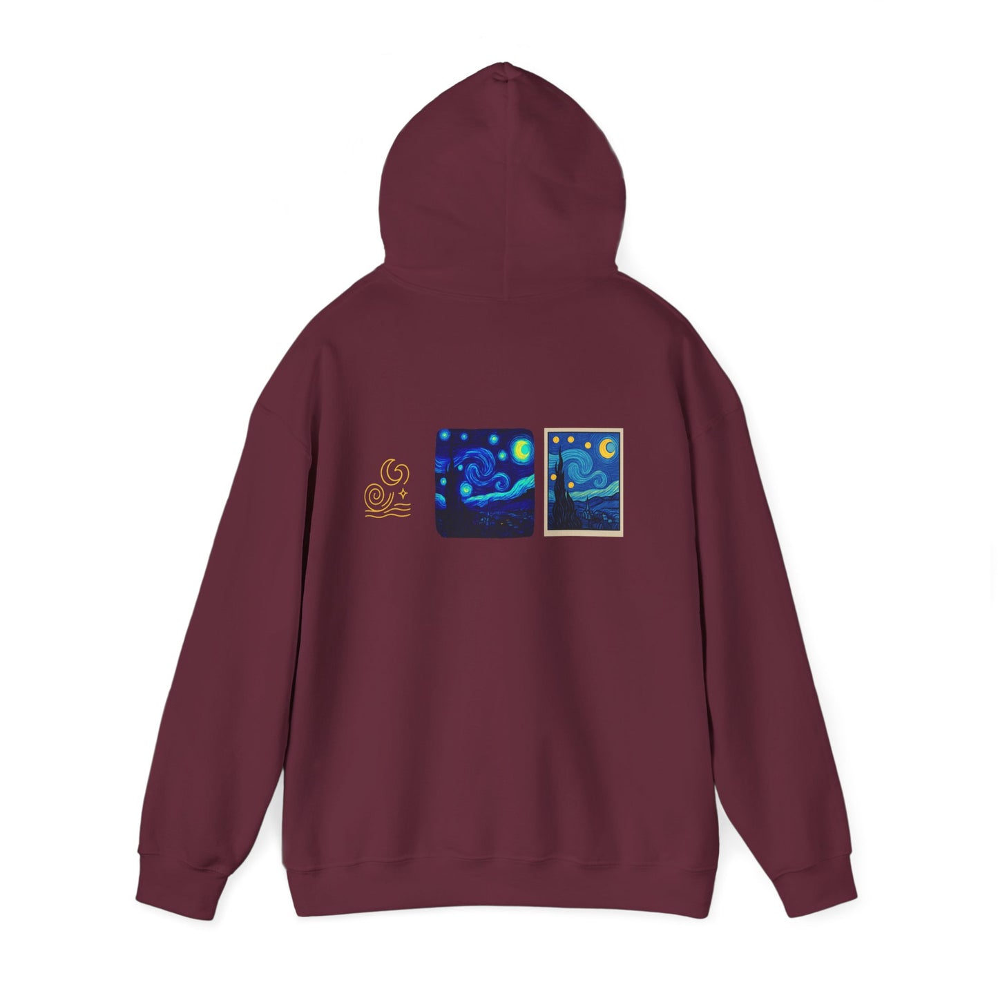 Artistic Hoodie with Classic Masterpieces | Unisex Heavy Blend Sweatshirt, Gift for Art Lovers, Cozy Artistic Apparel, Vintage Art, [...]