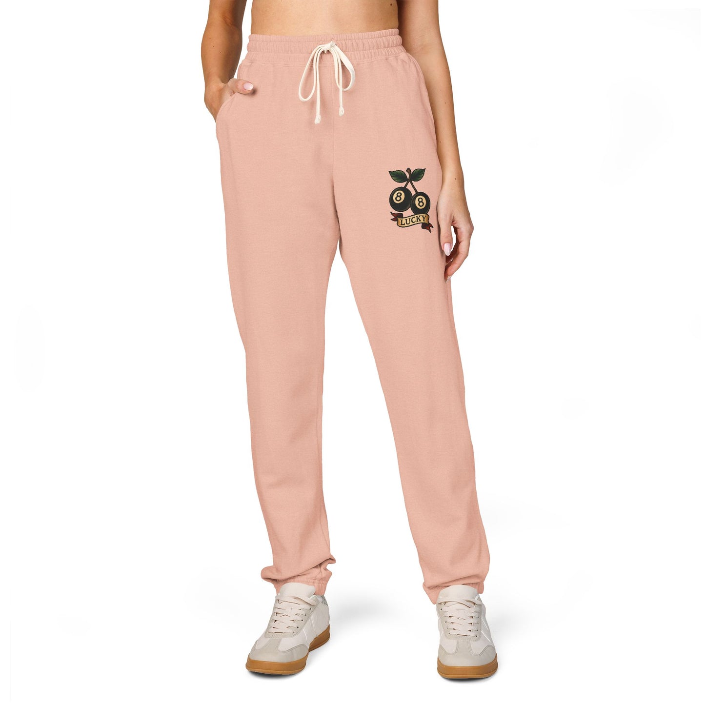 Garment-Dyed Fleece Sweatpants with Fun Design - Cozy Loungewear for Trendy Relaxation, Perfect for Home and Gifts, Designed for [...]