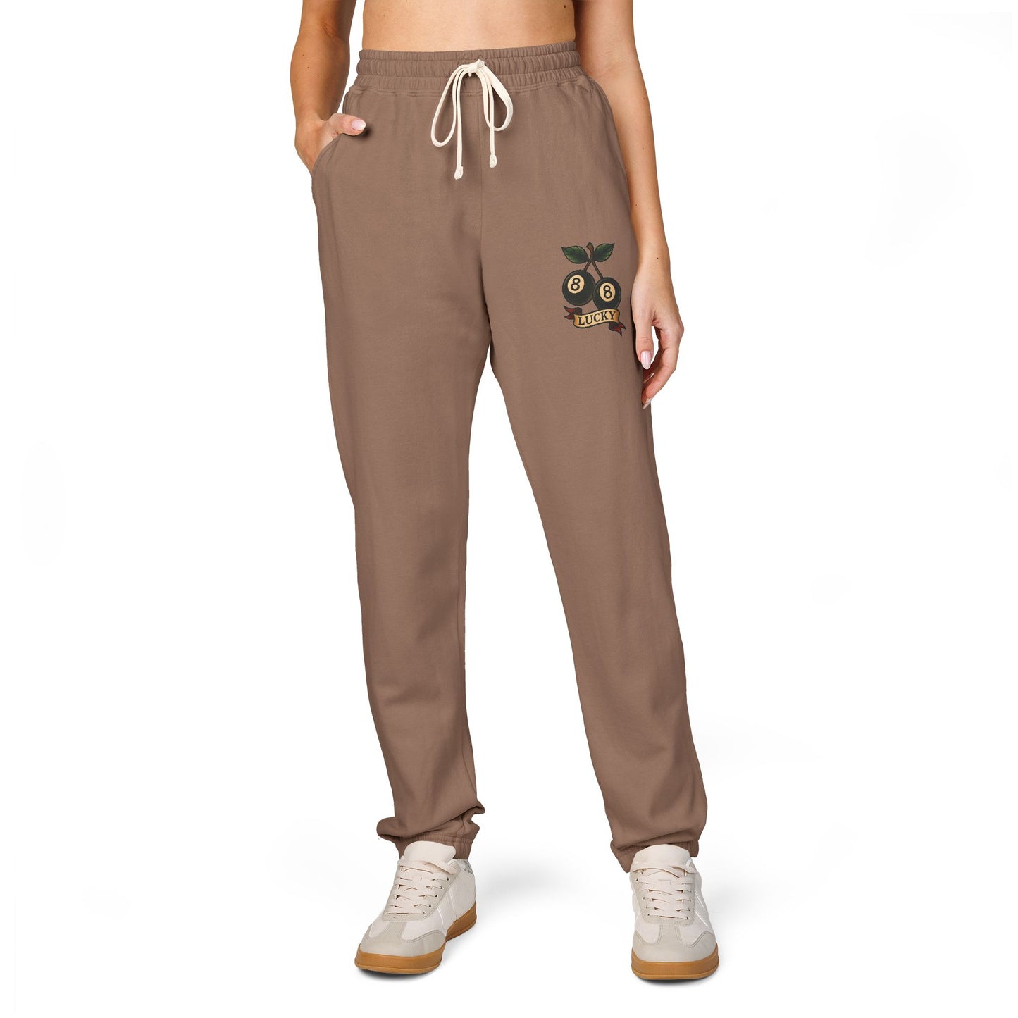 Garment-Dyed Fleece Sweatpants with Fun Design - Cozy Loungewear for Trendy Relaxation, Perfect for Home and Gifts, Designed for [...]